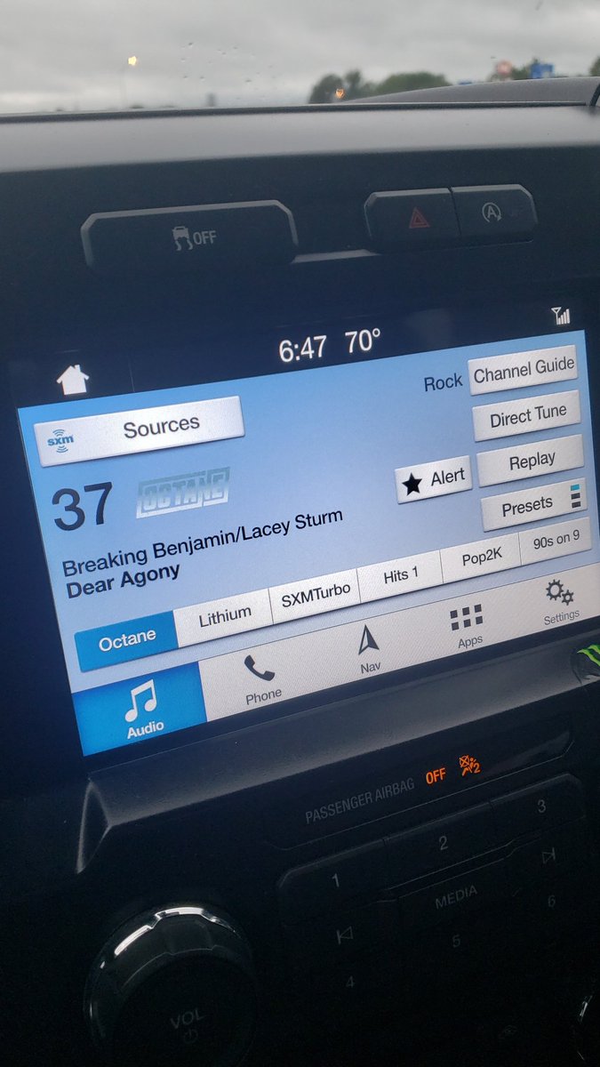 MissyCrites's tweet photo. @breakingbenj @LaceySturm Listening on @SXMOctane right now! https://t.co/4yWtoUQiK4