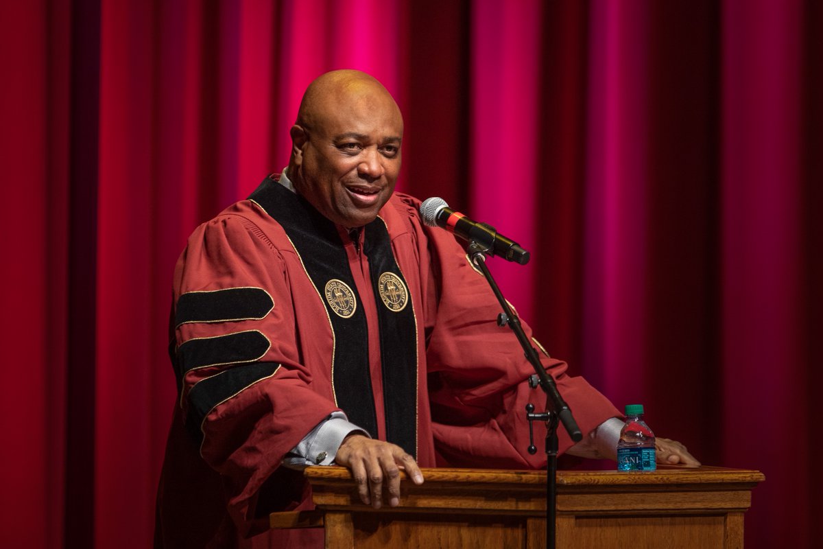 FloridaState's tweet image. "I want to challenge you to work hard and let’s cut the nets down on social injustice and hatred. Let’s cut the nets down on racial inequality ... Let’s raise the banners of respect. Let’s initiate trophies for unity and let’s have a championship of love.” — Leonard Hamilton