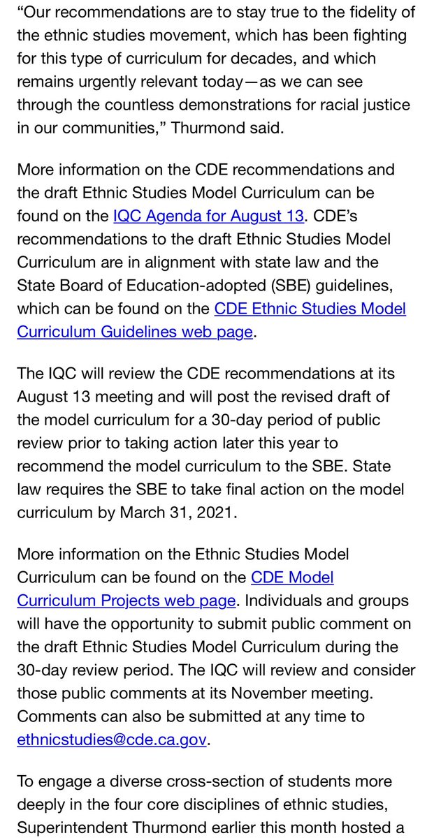 SupervisorAlejo's tweet photo. 🚨BREAKING! REVISED draft #AB2016 model ethnic studies curriculum just released by State Superintendent @TonyThurmond! Thank you for your leadership &amp; let’s get this approved, along with getting #AB331 by @AsmJoseMedina to the Governor!

LINK: https://t.co/oMTJfAVT9H https://t.co/TRs5hry5QR