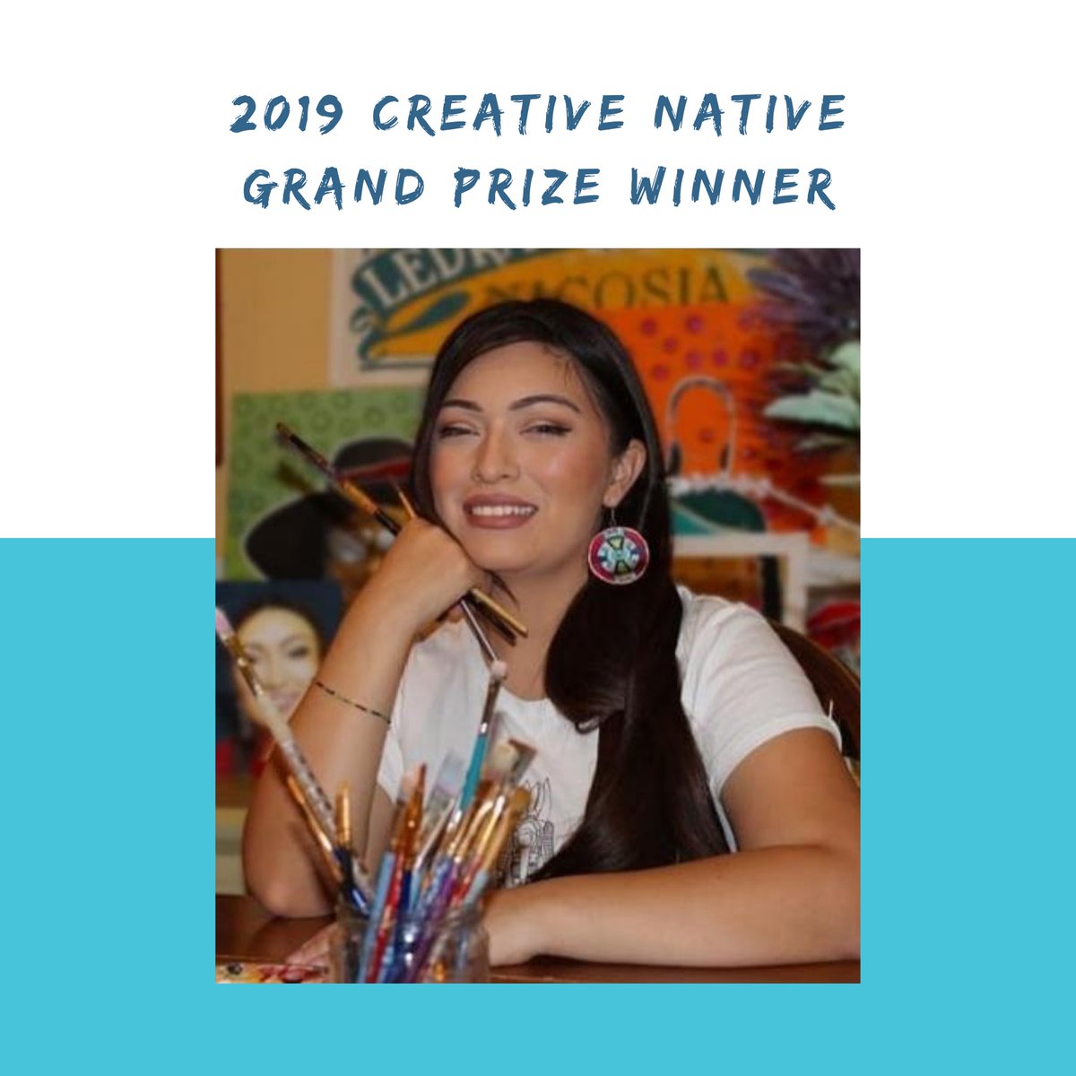 genindigenous's tweet image. Are you ready to take your art to a national platform? Then submit your art today! @Center4Native is looking for Native youth ages 5-24 years old to submit their art in response to the prompt: Native youth are medicine. Where do you get your strength from?
#CreativeNative