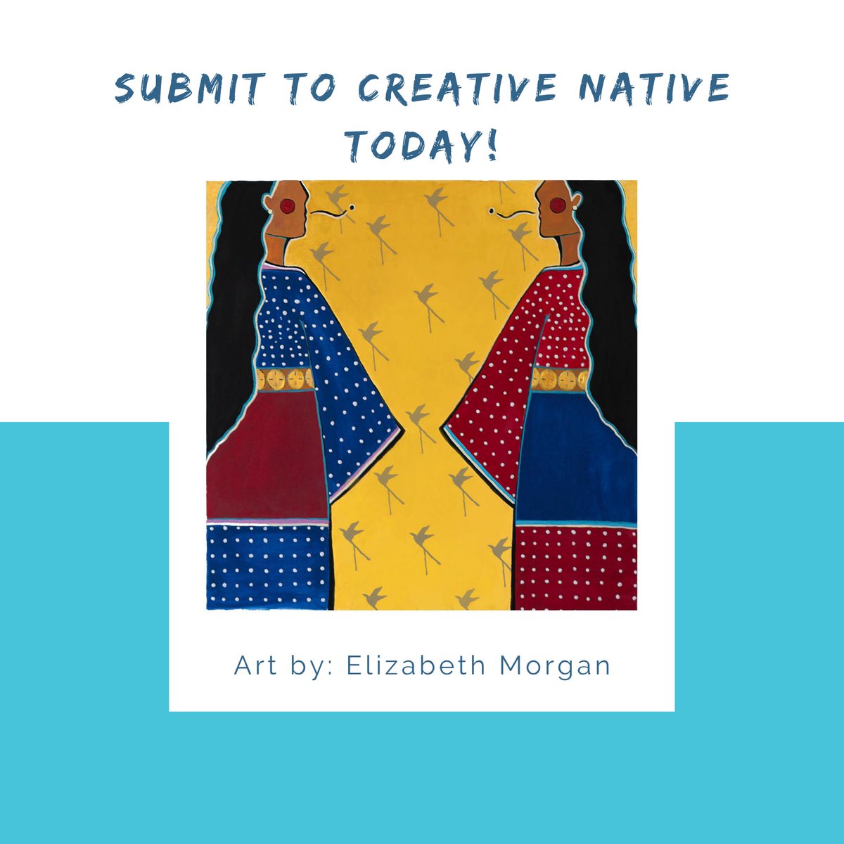 genindigenous's tweet image. Are you ready to take your art to a national platform? Then submit your art today! @Center4Native is looking for Native youth ages 5-24 years old to submit their art in response to the prompt: Native youth are medicine. Where do you get your strength from?
#CreativeNative