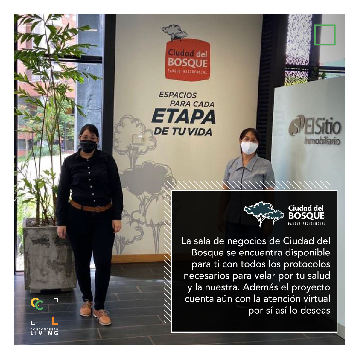 ConcLiving's tweet photo. Nuestro proyecto Ciudad del Bosque tiene su sala de negocios con todos los protocolos necesarios para tu visita.

En cumplimiento con las normas estipuladas por la gobernación de Antioquia la apertura será de lunes a jueves.

#JuntosEnLaDistancia https://t.co/Z4OgbpEd9v