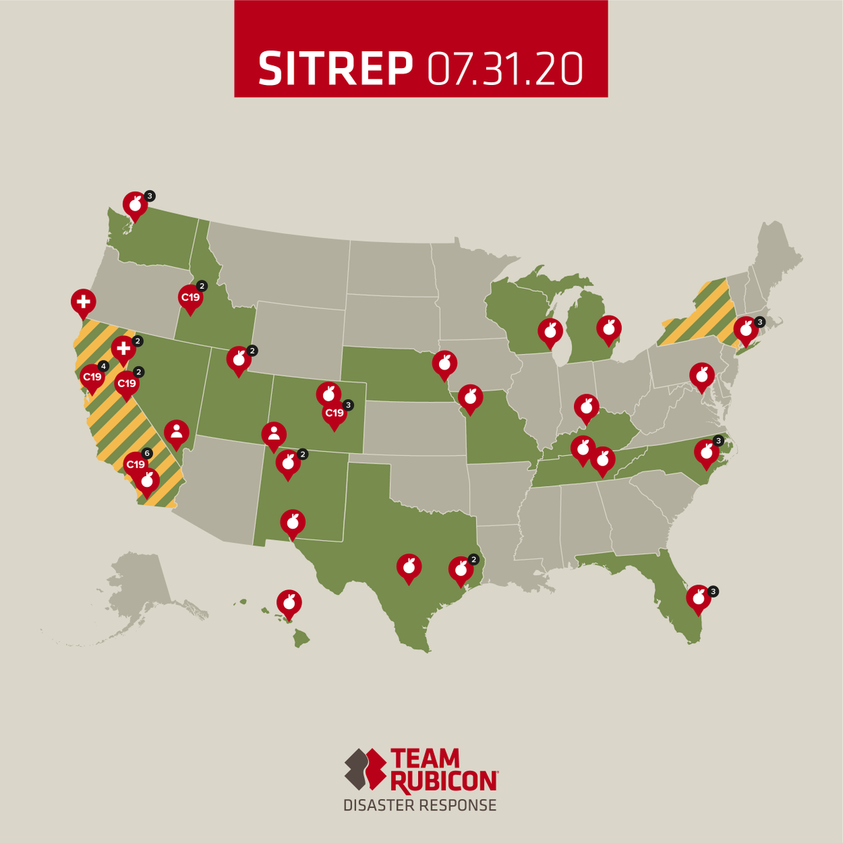 Team Rubicon's response to the COVID19 pandemic continues across the country. Get the latest on today’s Forward Watch Blog: teamrubiconusa.org/blog/coronavir…