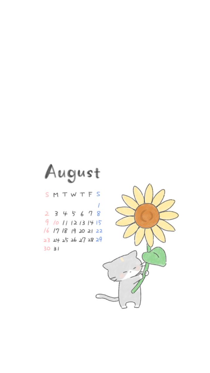 フリーカレンダー