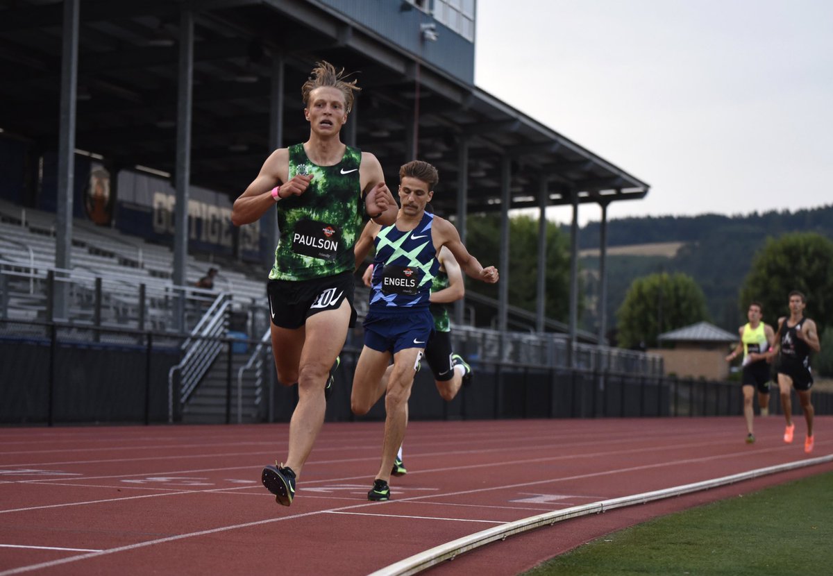 TrackTownUSA's tweet photo. Shoutout to @willpaulson1500 and @vincentciattei of @OregonTCElite on their BIG 3:35.59 and 3:36.35 PBs at the #revengeofthefriendly 🎉 #rowknows https://t.co/VNo6xjKk5v