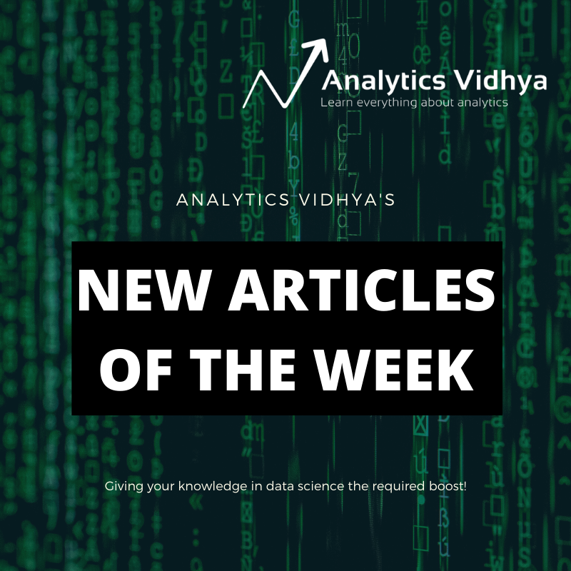 AnalyticsVidhya's tweet photo. /1
Boost your knowledge with our latest articles for the week! 

💡 8 Data Visualization Tips for Better Communication - https://t.co/VklQNw0sFX
💡 Feature Transformation and Scaling Techniques to Boost the Performance of Your Model - https://t.co/CJPm9izaet https://t.co/95DQtOP2cg