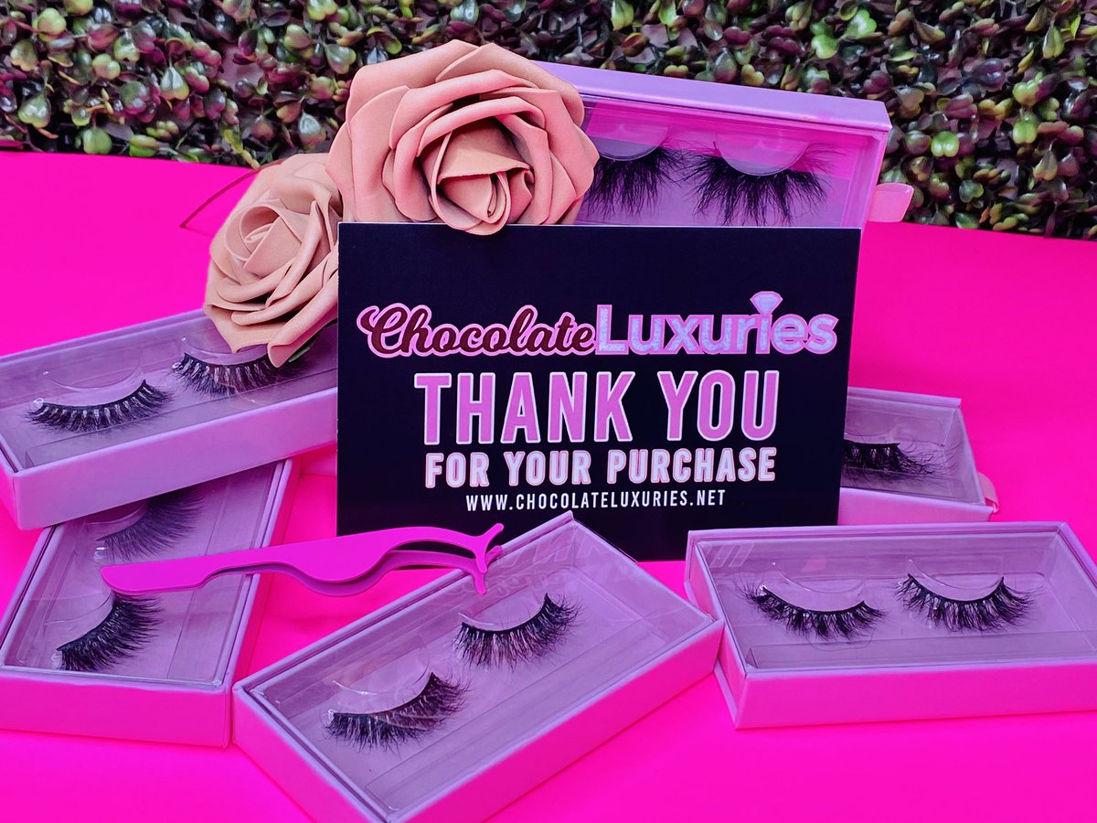 ShopPoshBabe's tweet photo. @AriTheDon Shop @ChocoLuxuries for your lashes! All lashes are $15 and come with tweezers and a spoolie brush 💓. DM to place your order. https://t.co/g4reJF6Hn2