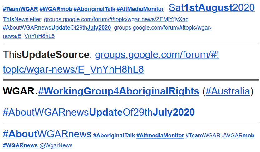 WgarNews's tweet photo. @nowsgood320 @BlakandBlack @WhteRbbnAdvocat @Michz45 @alimay101234 @LennaLeprena @lynlinking @RobRobbEdwards @mouseroaring @DerekRobinson2 @AusIndiMedia @twtrrr @LadyPoop2 @RedFlag_SA @abcnews @CartwheelPrint @libliars @YaThinkN @Loud_Lass @JonesHowdareyou @FatherBob @Kosmic_Quokka @paulrgregoire @sydcrimlawyers @TheBigSmokeAU @soli_aus @paddygibson @rjstrikers @anne_clothier @IAF__FAI @RachelQuayle08 @REDRAWRADIO @raceandhealth @MattMrn @BakchosGlass @bugwannostra @On_Da_Ball3 @MadFckingWitch @L_DeWeaver @GreenLeftOnline @peter_b1953 @DebKilroy @dicwc @Neopseudo @JusticeAunties @jonomilo @Girrali #DecoloniseOz ft #GLauthor #PeterGriffin #GreenLeft @GreenLeftOnline | #AboriginalAdvocate #JoyceCapes @CapesJoy | #NSPTRP #TraumaRecovery @NspTrp | #Violence is prevalent in #WhiteAustralia #since1788 #TruthTelling #AboriginalFrontierWars | #TeamWGAR  https://t.co/W4hPjgjImX https://t.co/bN7XweuvgL