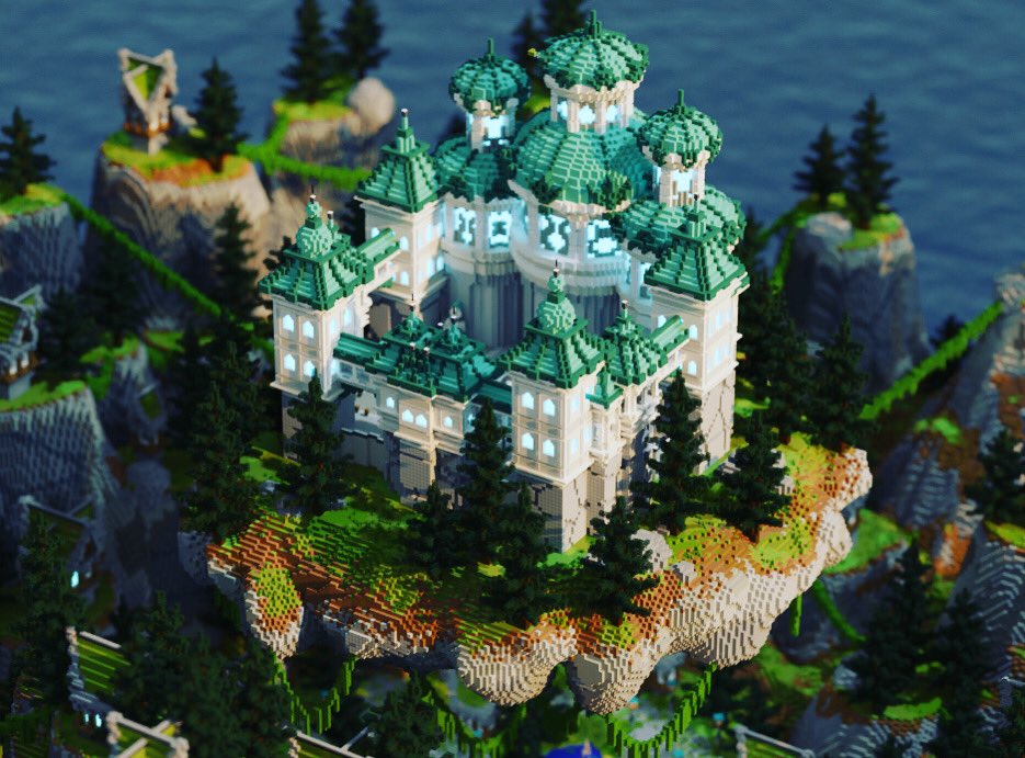 Lua Studios Minecraft Team An Incredible Fantasy Kit Pvp Map Made By One Of Our Members Frostburnmc Minecraft