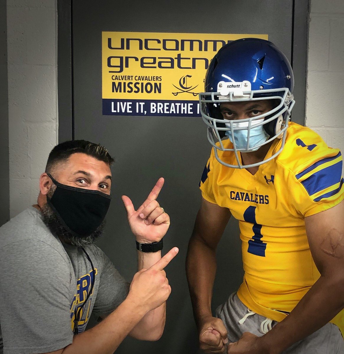 CalvertFootball's tweet image. Lets welcome our new principal, Darrel Prioleau! He is ready for the launch of this school year and the eventual start to Calvert sports!!! #1Heart1Beat1Soul #UncommonGreatness #THEcalverthigh