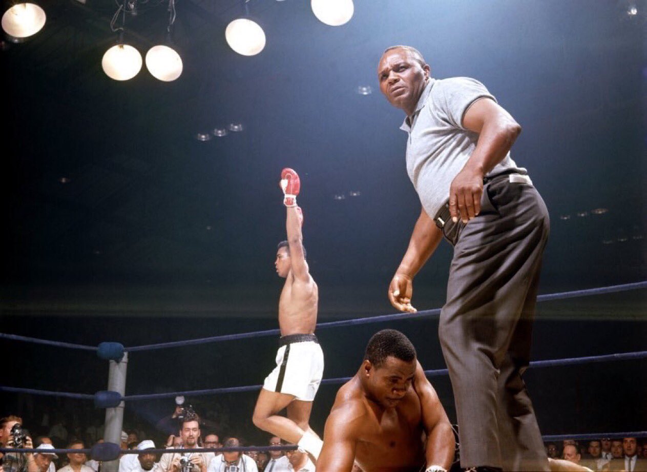 Tom's Old Days on Twitter "“Old Days”Confused Ref,Jersey Joe Walcott