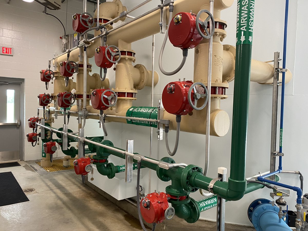 MSIconst's tweet photo. [🚧PROJECT COMPLETED🚧]
🏗 The Town of West Terre Haute held a ribbon-cutting today for its New Water Treatment Plant.We want to thank our local union subcontractors and @WVContractors members on a job well done. https://t.co/cM2BWs6NJJ