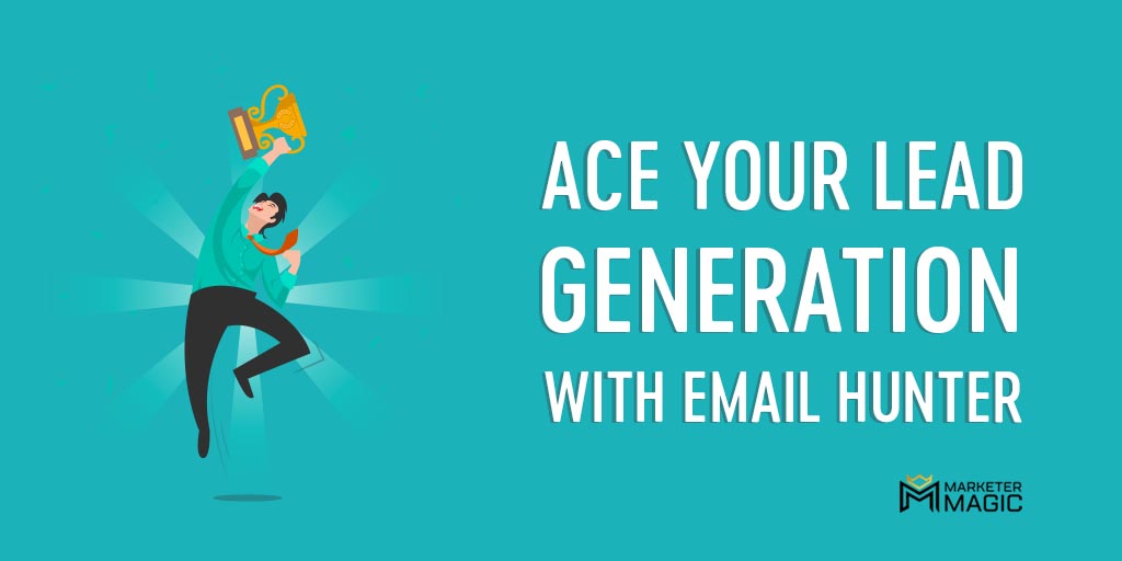 Would not deny anybody if they provide you with quality emails that you can readily convert as your next hot lead. 

Well, dive in! Email hunter extracts best or targeted email Ids from any search engines and companies of your choice. 

Try it NOW!
👇👇👇
marketermagic.com