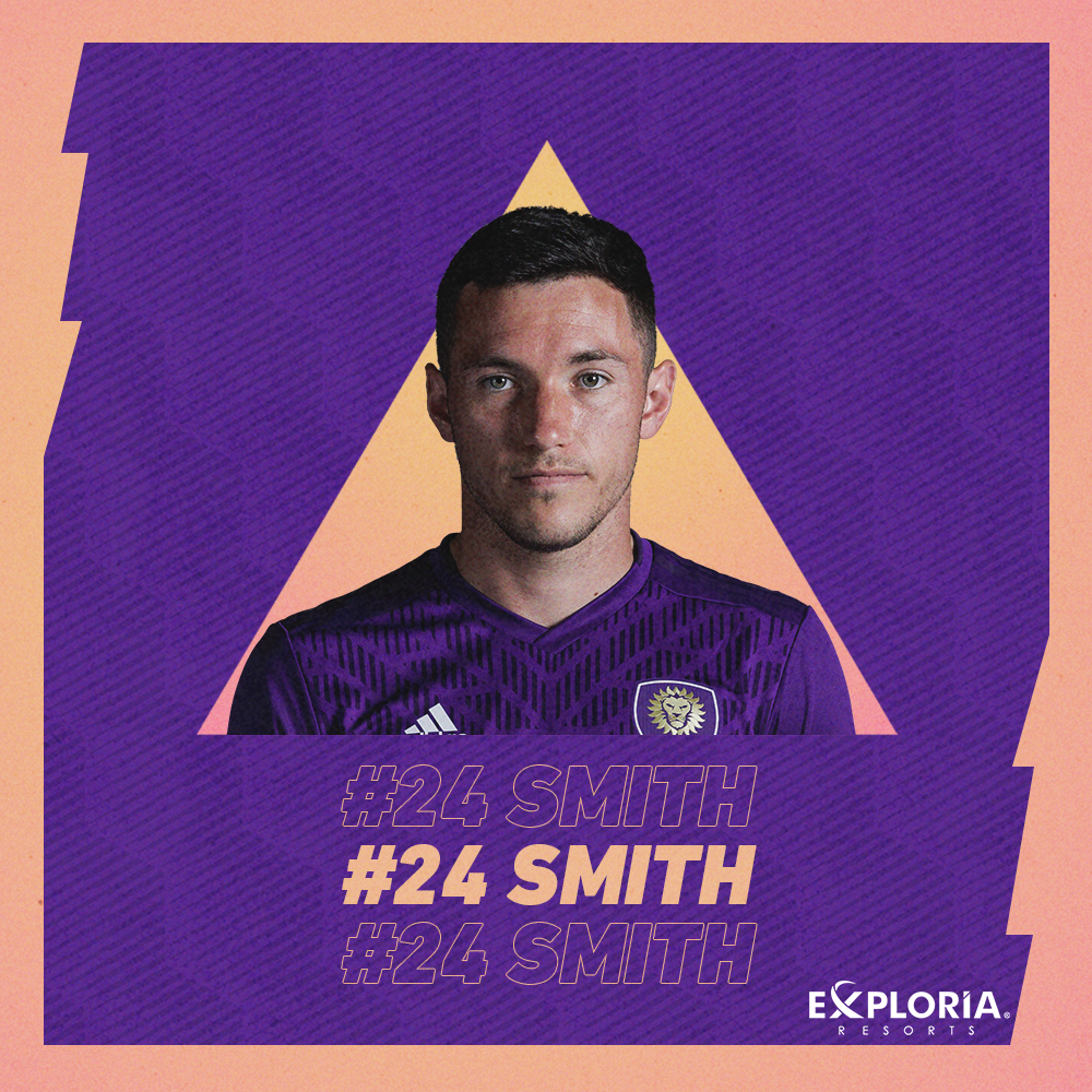 OrlandoCitySC's tweet photo. SUB: Kyle Smith is on for Robin Jansson. 

@ExploriaResorts | #ORLvLAFC https://t.co/zz7qoahcPc
