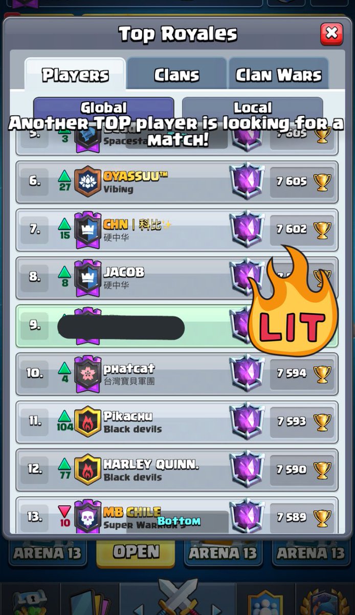 predator_is_god's tweet image. TOP 9 🔥😈
If you want to see👀 how I go to the TOP 1🥇on the last day of the season then:
Like❤️ and Retweet🔄
I will choose 5 people 😱‼️