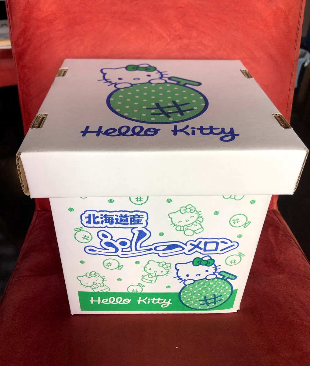 ハローキティメロンとはいったい？想像以上のキティちゃんでビックリ！ｗｗ