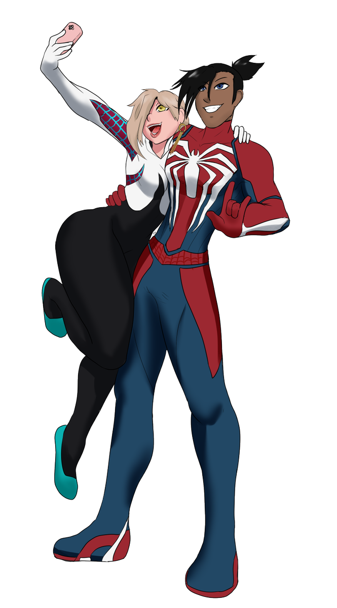 n_resurrection's tweet photo. commission made for @AgentMegatron76 with @OutboundSalvo´s OC doing a cool cosplay https://t.co/bGSkjvHh3d