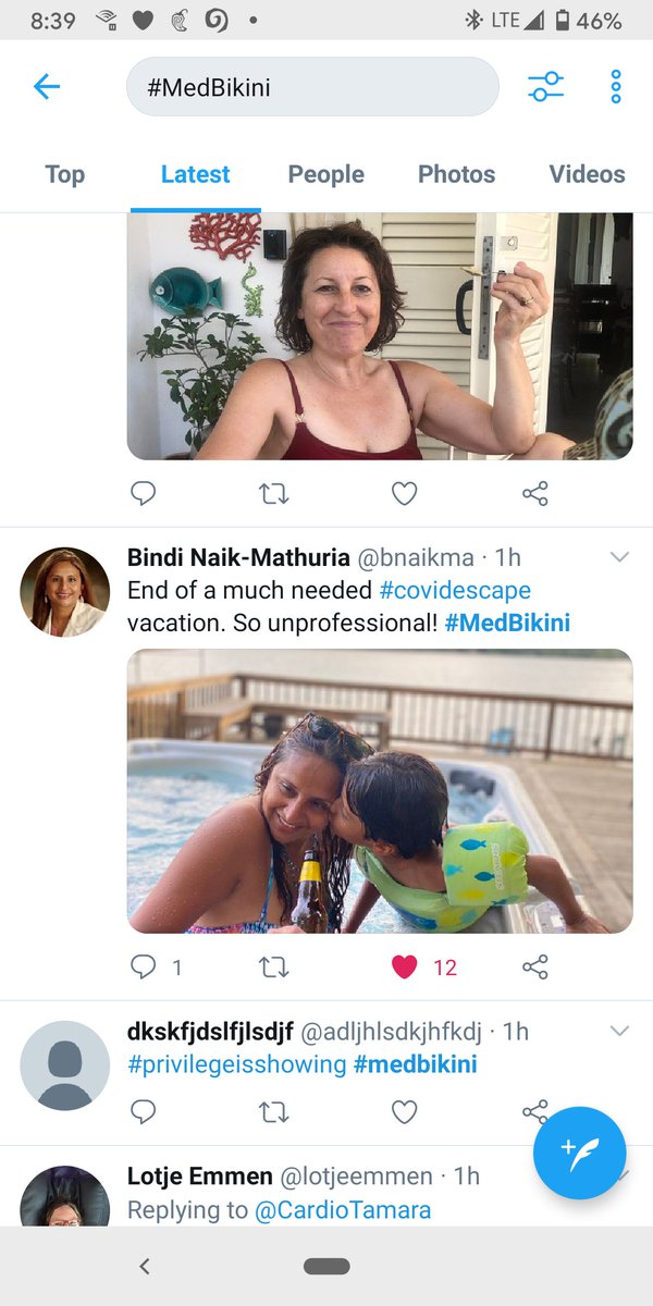 WI_politics_now's tweet photo. #MedBikini is almost trending. Let's push this #Pamfam ! @mikes_booh @DrDenaGrayson 
(Also, notice the bot at the bottom trying to ruin the feelgoods.🤖 with an accusation of "privilege" #WokeBot) https://t.co/H2Rq95MDyu