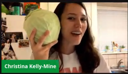 MatthewHVoss's tweet photo. The highlight of my evening was coming up with Christina Marie Cabbage during @ChristinaMarieK and @shepard_blake's @colorworldbooks food war. https://t.co/ipq6jIqOex