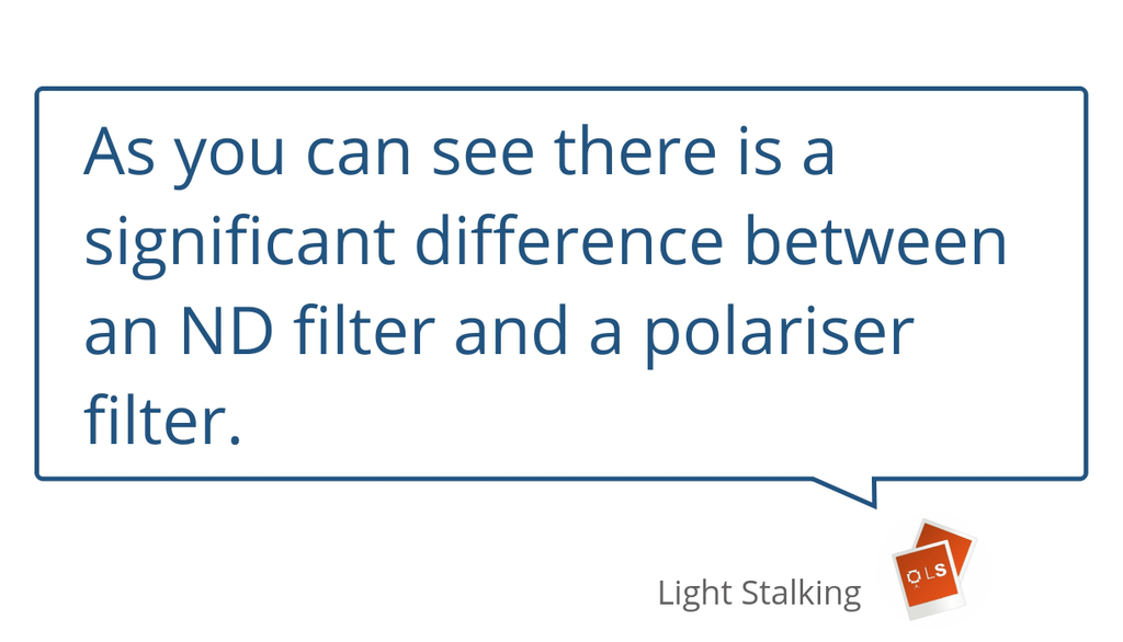 LightStalking's tweet image. Last year, we wrote an article: &quot;When to Use A Polariser v When To Use An ND Filter&quot; lttr.ai/Fyo2 #Polarizer #LightStalking #NeutraldensityFilter