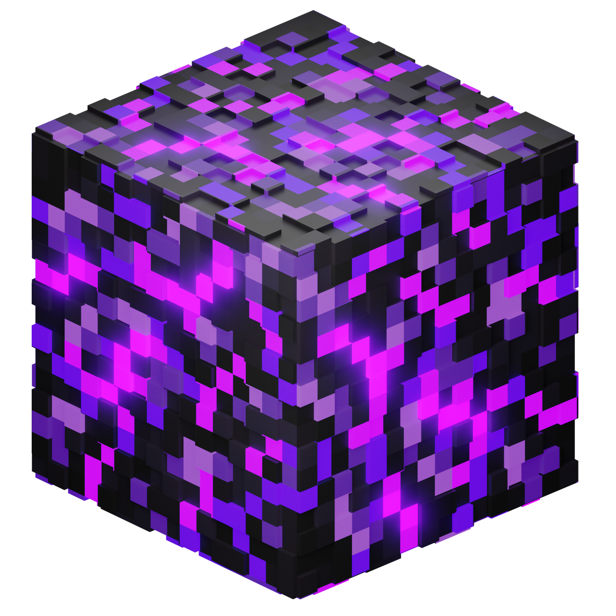 Hans On Twitter I Remade The Block Crying Obsidian From Minecraft Blender3d Minecraft - how to find all obsidian blocks in roblox hmm no longer works
