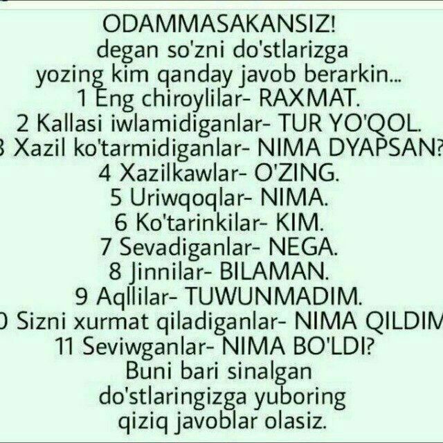 Jojalar sizga ularni yalashga imkon beradi