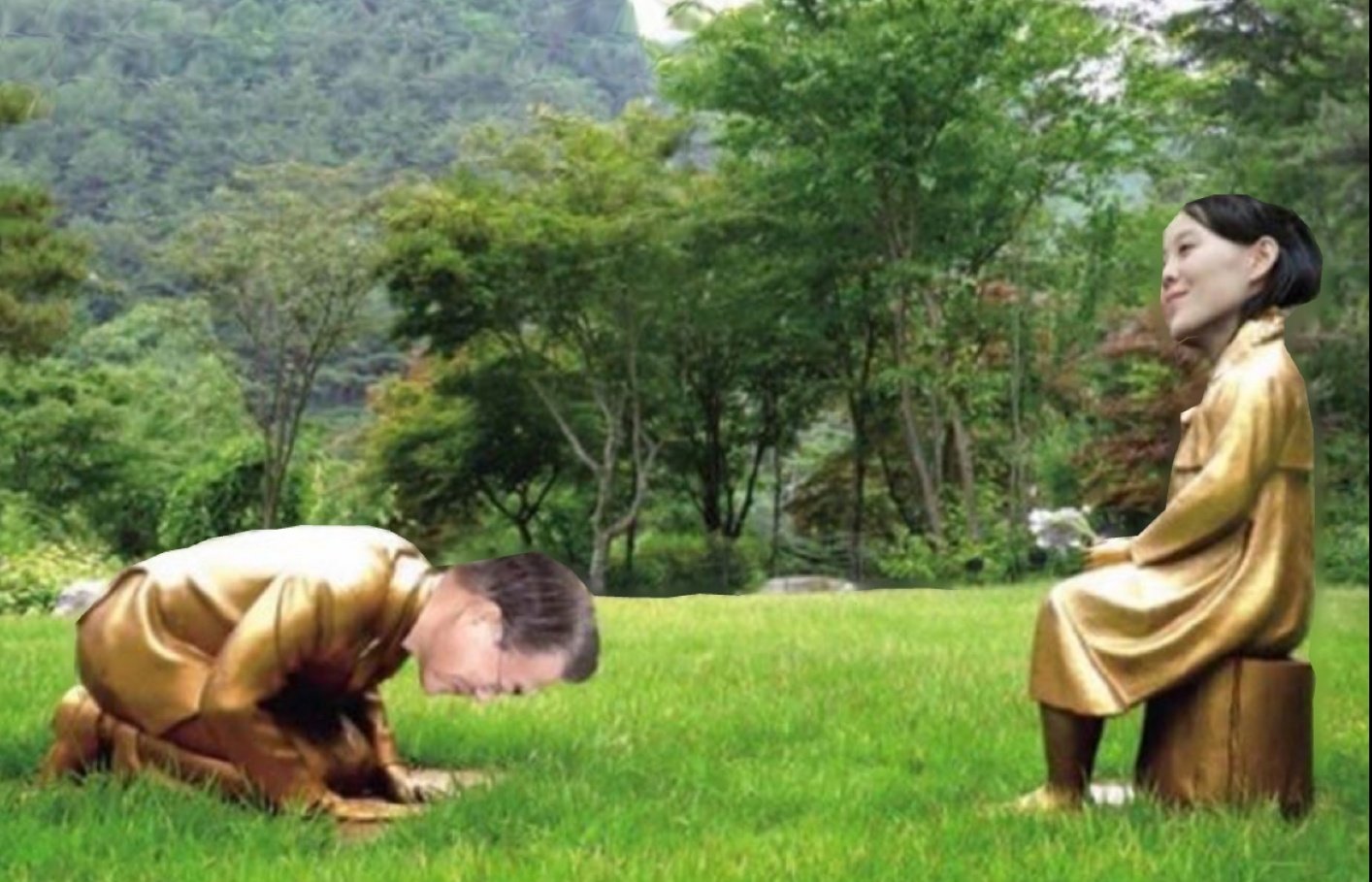 難得糊塗on Twitter 拿起图片 其实这样的 文在寅 土下座 土下座像 韩国https T Co Rwqiw29eio Twitter