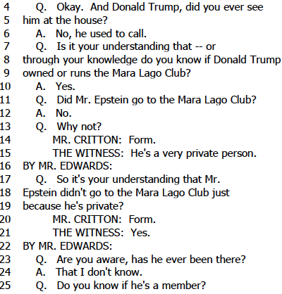  #DonaldTrump was never seen at the house by Alfredo