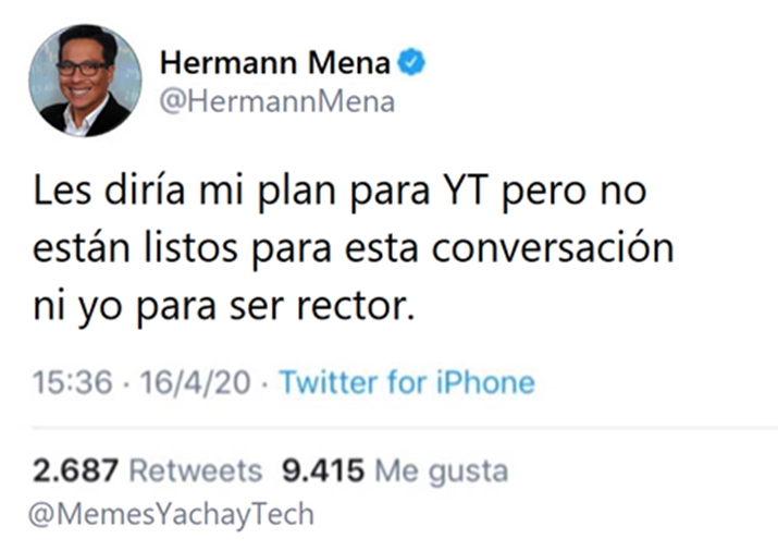 CBAS2110's tweet photo. #FueraMena
#YachayTechSeDefiende https://t.co/RJUujbd0Me