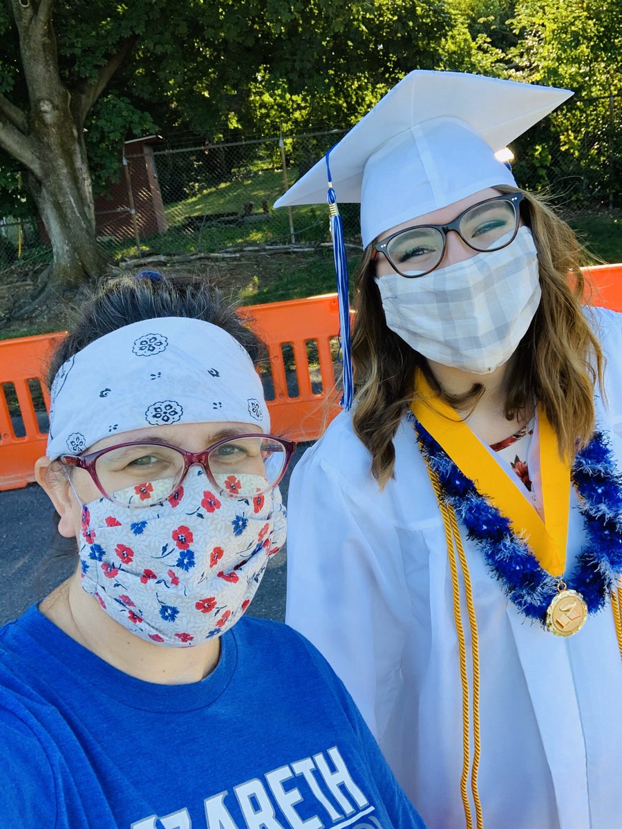 JamesonAPLang's tweet photo. Congrats to all the Naz grads tonight in the class of 2020! 🎓And thanks to @NazHSPrincipal and @DrikerNasdSupt for making it happen for these kids. #NazarethStrong #BlueEaglePride https://t.co/JcsqQCoWfp