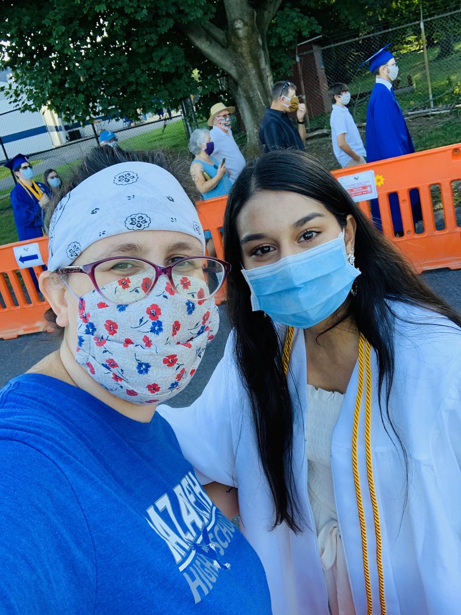 JamesonAPLang's tweet photo. Congrats to all the Naz grads tonight in the class of 2020! 🎓And thanks to @NazHSPrincipal and @DrikerNasdSupt for making it happen for these kids. #NazarethStrong #BlueEaglePride https://t.co/JcsqQCoWfp