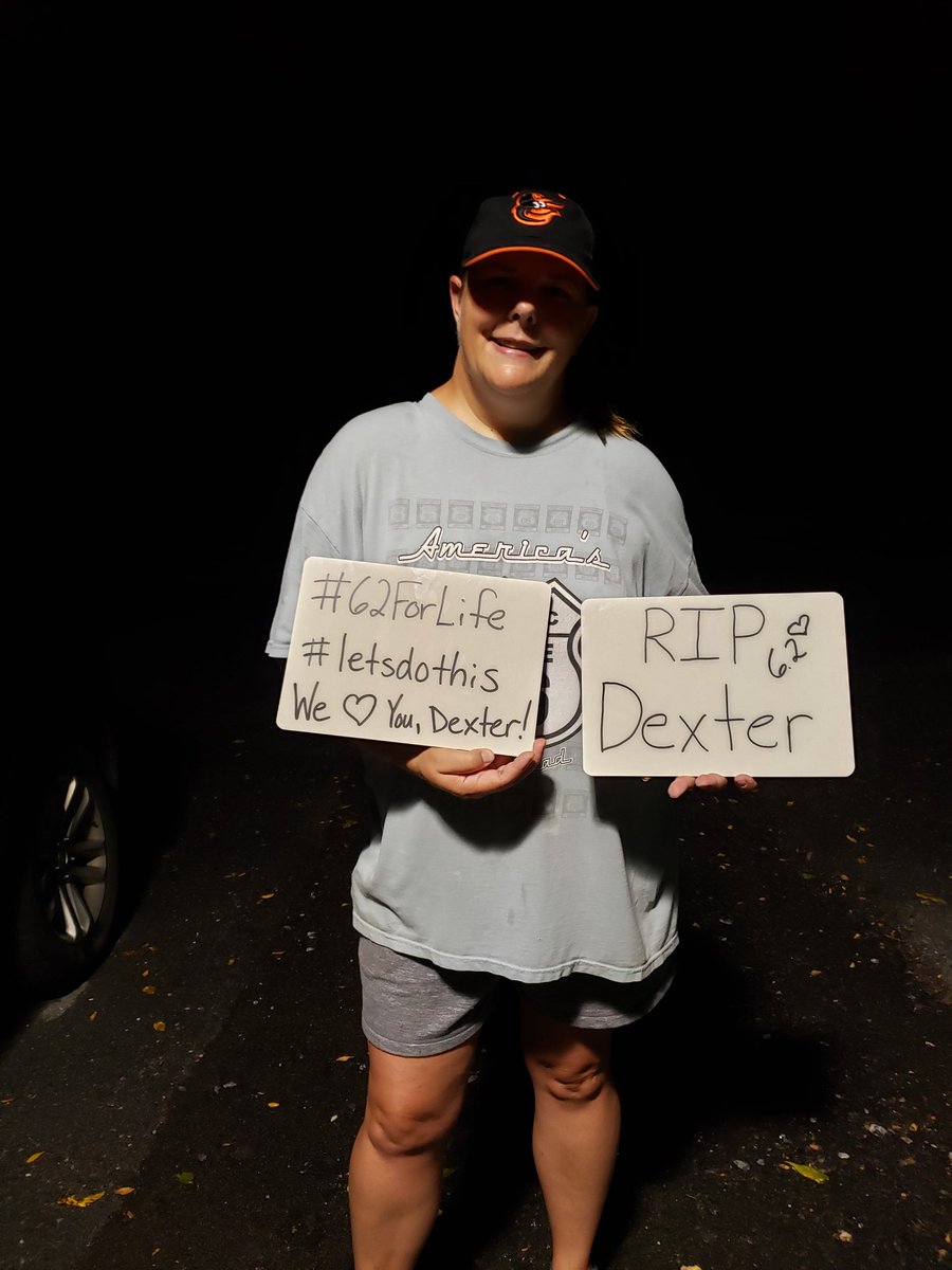 IveyScience's tweet photo. Thoughts and prayers for Dexter, his family, and his friends! Walked this evening and it got dark along the way. 
#62ForLife
#TJfamily
#PatriotNation
#letsdothis https://t.co/VrvgZKuL5a