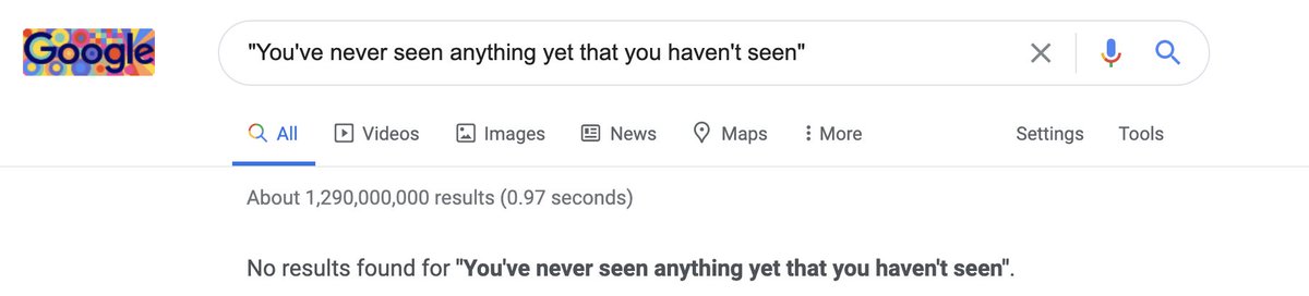 “You've never seen anything yet that you haven't seen”- Read it again. Have you ever heard this phrase before? lmk if yes. #gpt-3 #openai #aidungeons