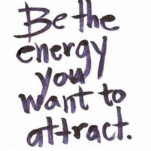 MsRMeyer's tweet photo. Be the Energy you want to attract!! #positivity #problemSolver #goGetter https://t.co/OoLFwFtyoz