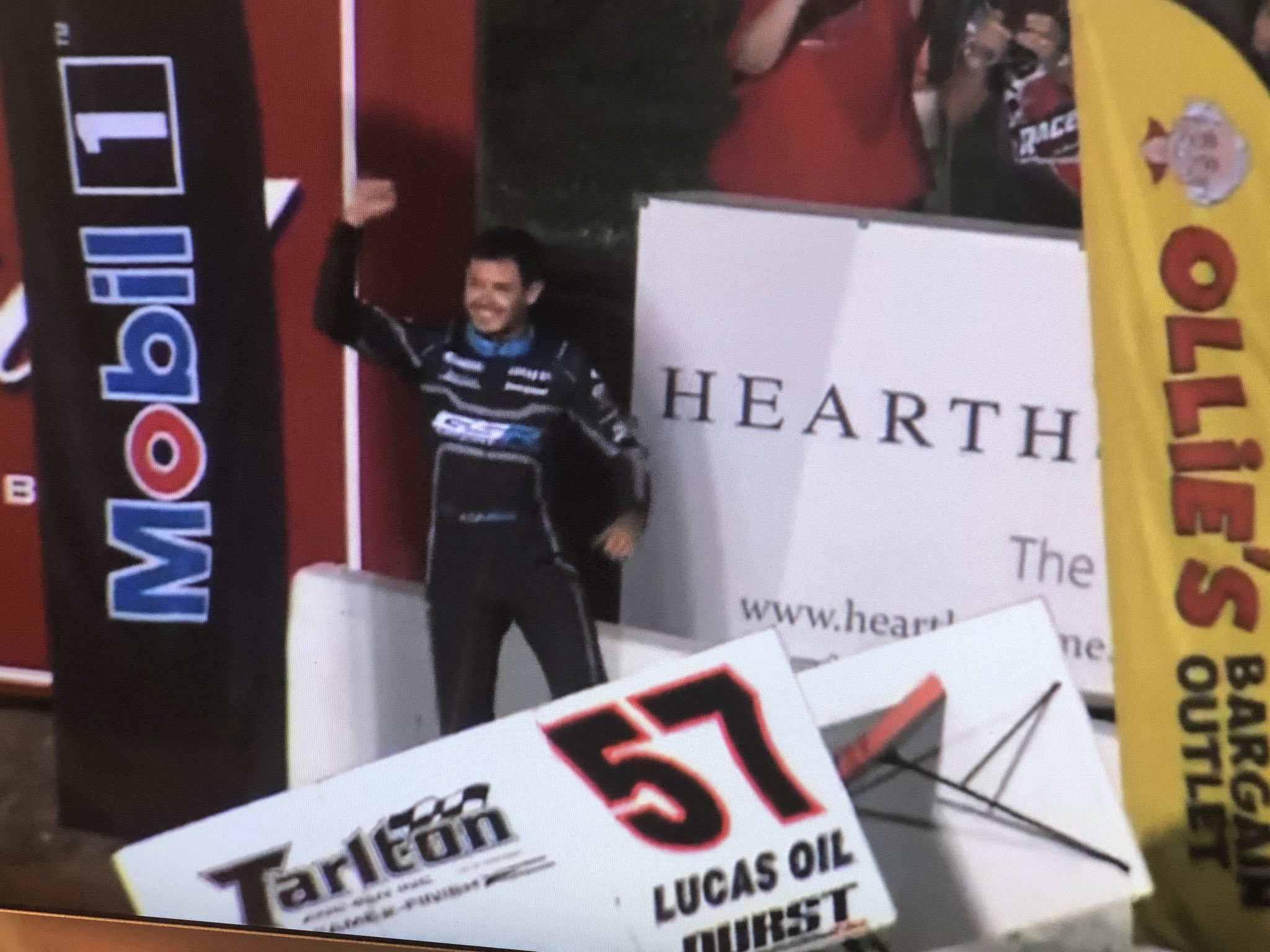 Guess what - Kyle Larson wins again - Happy Birthday 