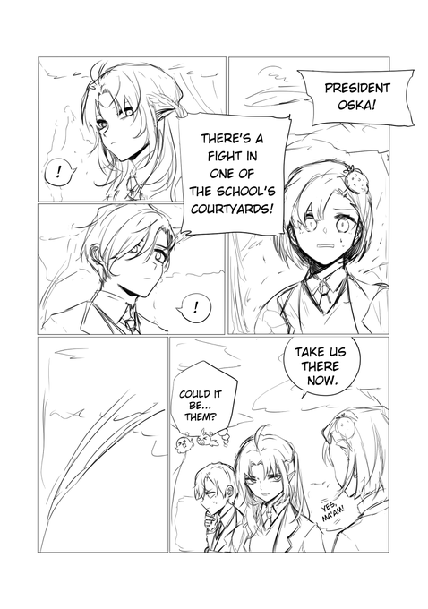 Comic I made last week, based on a school au @tareloin and I talked about :D
also Kyle loses his sht over skittles
#maplestory2 