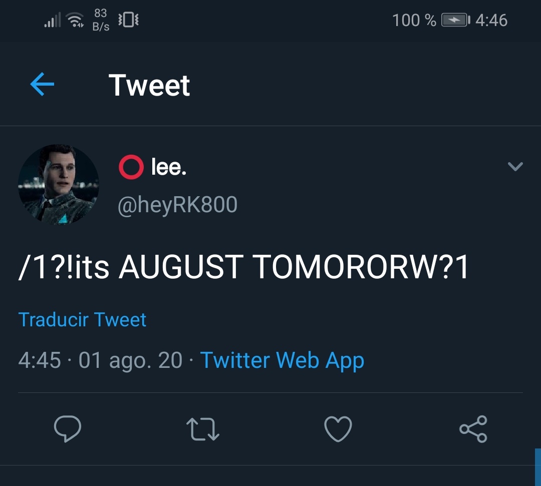 @heyRK800 It's August today 😓