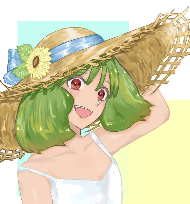 麦わら帽のtwitterイラスト検索結果