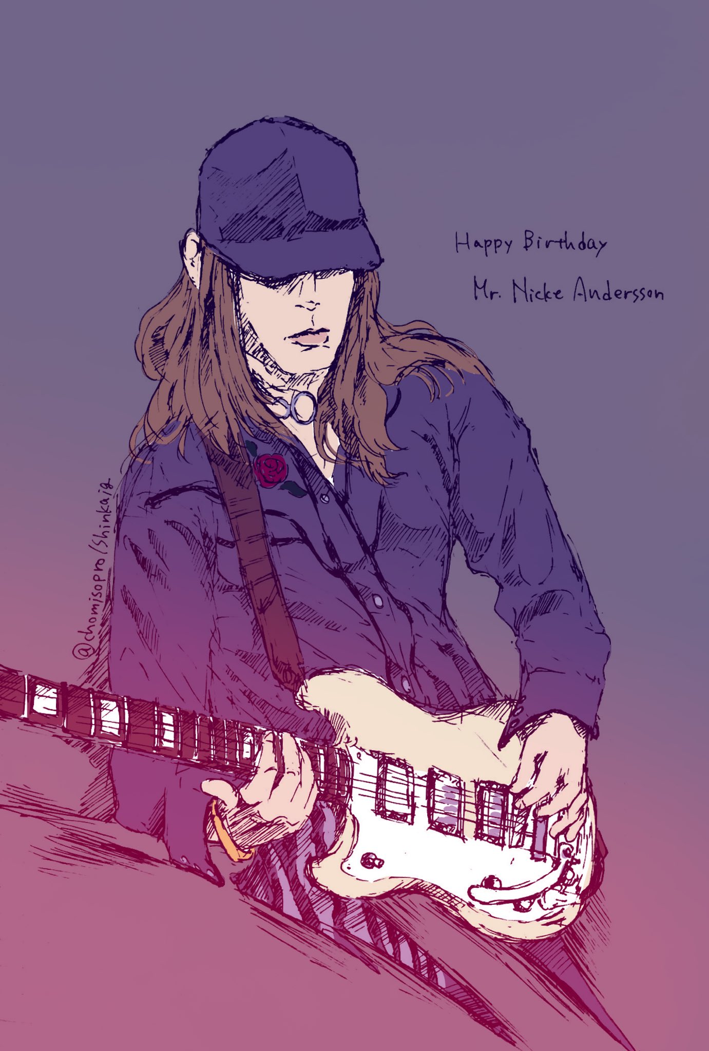 Happy birthday Mr.Nicke Andersson!!! 