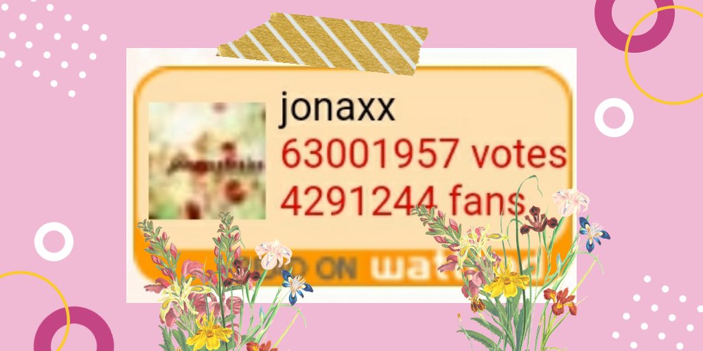 madeforjonaxx's tweet image. Happy 63 Million Votes Queen @jonaxx_WP! You deserve it!

#Happy63MillionVotesJonaxx