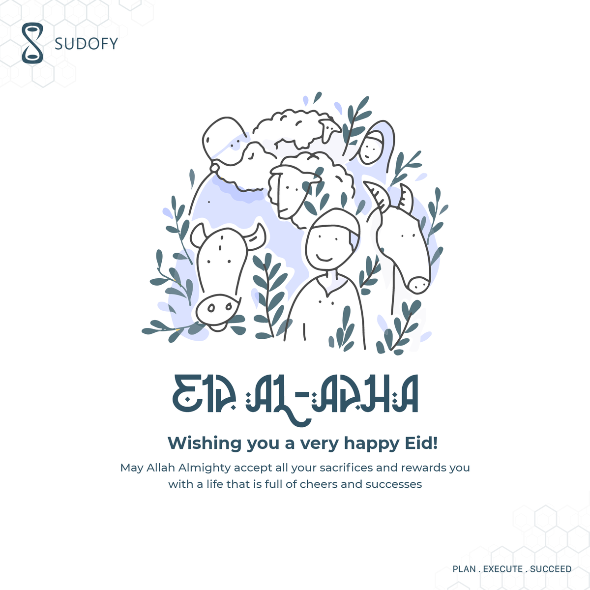sudofy's tweet photo. Eid Moo-baa-rak everyone! https://t.co/83XARwY9OP
