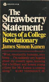 The same thing that happened to the Black Lives Matter group after Mike Brown is what happened in the 60s.Look up James Kunen, Columbia University.
