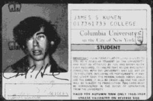 The same thing that happened to the Black Lives Matter group after Mike Brown is what happened in the 60s.Look up James Kunen, Columbia University.