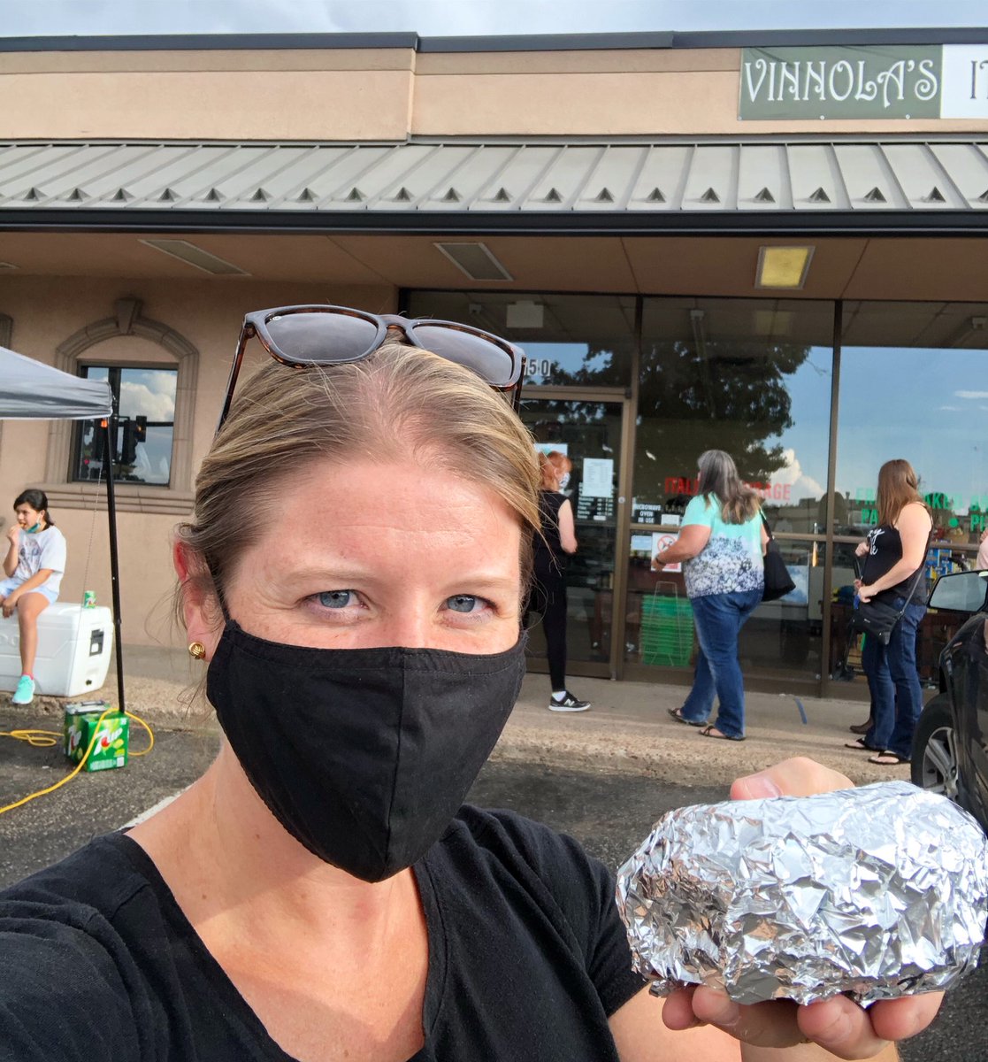PrincipalGrey's tweet photo. Be sure to stop by Vinnolas Market this weekend for their famous sausage sandwiches! All sales will go to @ABVMDenver and help us fundraise in light of our postponed bazaar! #archdioceseofdenver https://t.co/GbbLsiUw0N
