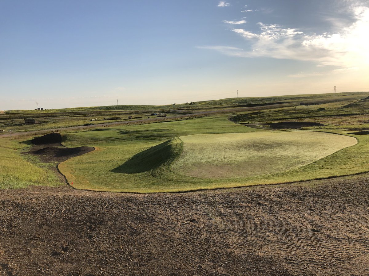 After a first cut on fairways, everyone’s hard work is starting to show!!! Thanks to all involved in this great project!! #OldWorldGolfCompany #@DormerDesigns