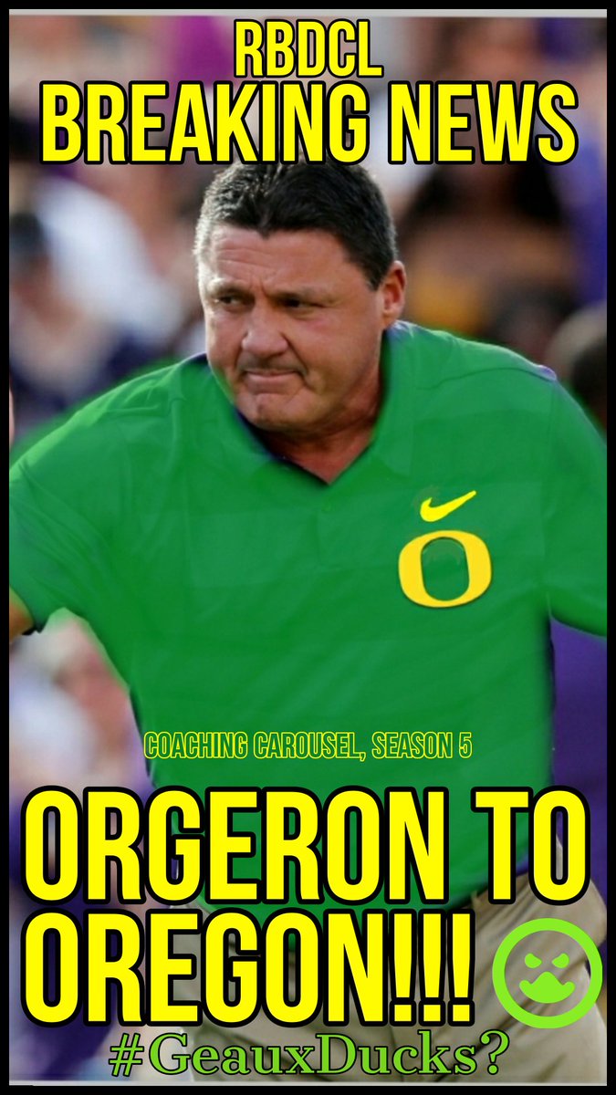 SD4L_retro's tweet photo. @RBCDL_Commish @RB_Commish GET. THIS. MAN. ON. THE. COVER!
- S5 CFP (LSU)
- S6,S7,S8 PAC-12 Champ.(Oregon) πππ
- S6 Rose Bowl Champion(Oregon) πΉπ
- S7 CFP (#2 in regular season)
- S8 CFP
Let's make Coach O the first coach to make the cover!
We urge you to be #AddictedToQuack
Thank you all! ππ¦π» https://t.co/JOzVO4VeX2