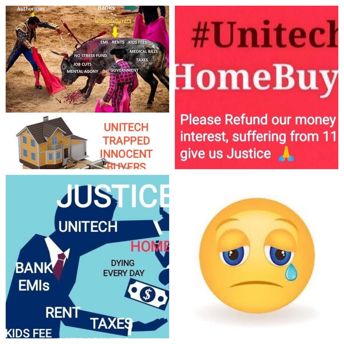 nktaori's tweet photo. @N_Hiranandani @Anoopmittal01 @renusudkarnad @unitechltd It is clarified that neither the homebuyers nor Unitech shall be liable to pay any interest, penalty etc. for the past period. Homebuyers shall not be allowed refund or cancellation of their allotments;This is against law . https://t.co/PkGUuYSspS