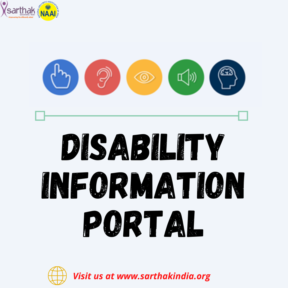 Sarthak disability portal gives insight #information and is regularly updated as per the #Rights of Persons with Disabilities #Act, 2016.

For more information click on the link sarthakindia.org/disability_inf…

#disabilityinformation #awareness #support #pwds #portals