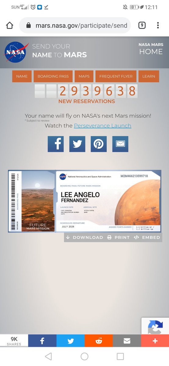 ileeangelo's tweet photo. I'm in! #FlyMeToMars #nasa https://t.co/QMf5wdZoSQ