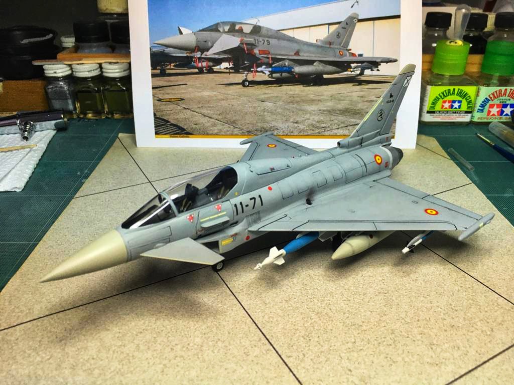 IPMSGUAYAQUIL's tweet photo. Eurofighter Typhoon EF-2000 Escala 1/72 #ejercitodelaire 🇪🇸 Italeri #avionesaescala #eurofighter #italerimodels
#avionesaescala #scaleaircraft #plastickit #maqueta #maquetismo #modelkit #modeloaescala #scalemodelsworld #modelaircraft #plasticmodelworld #ipmsgye #hobbyworld https://t.co/o0wHQExiKr